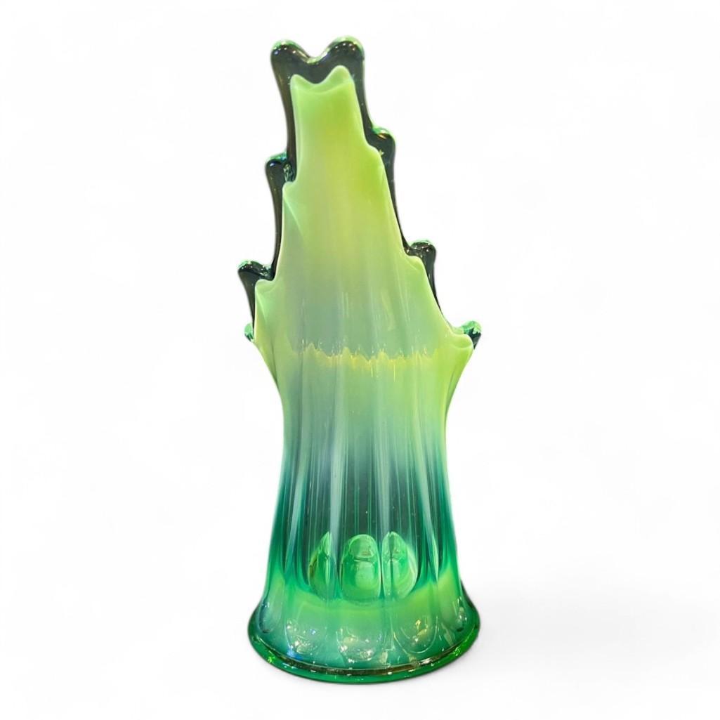 Elegant Green Turquoise Candle Holder
