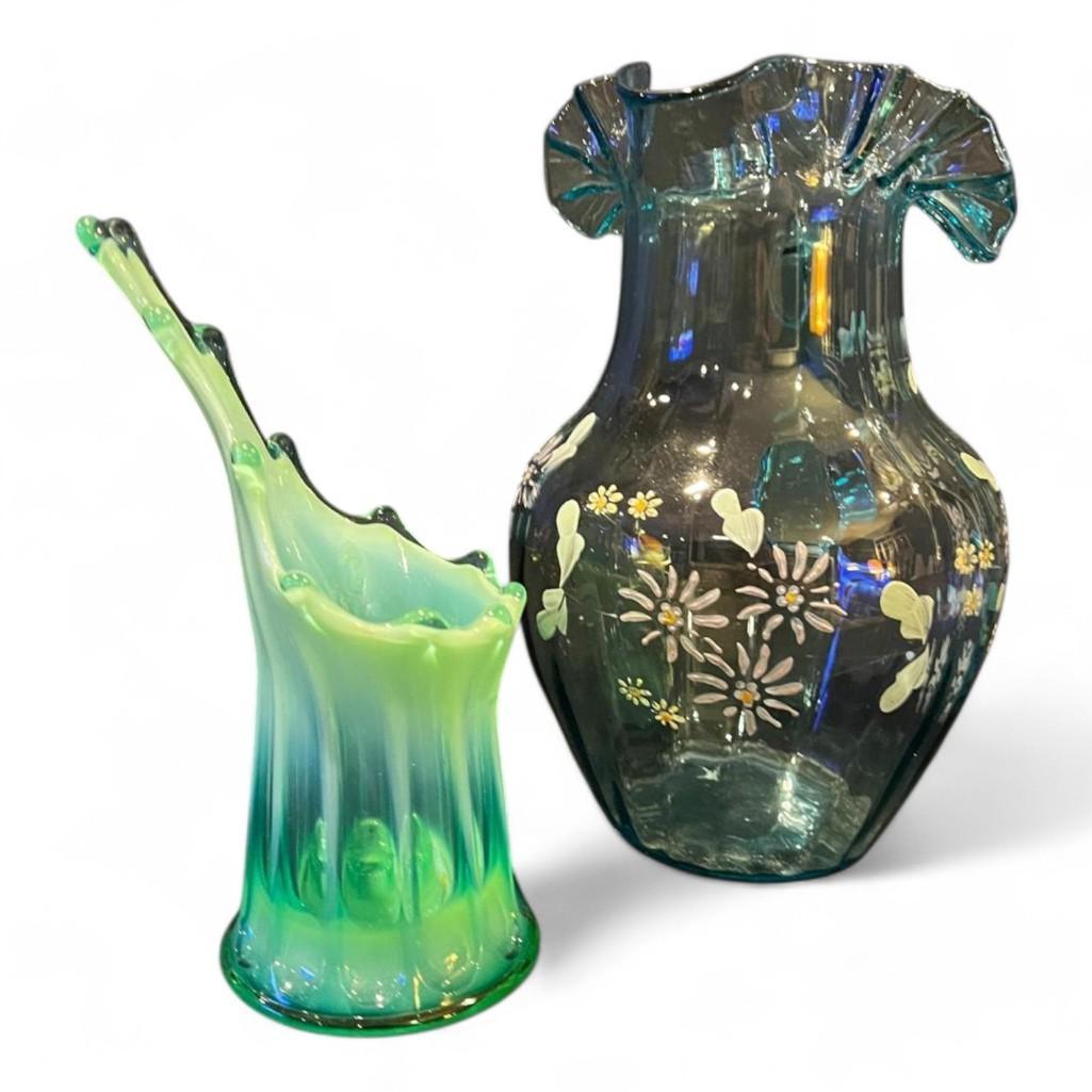 Elegant Green Turquoise Candle Holder
