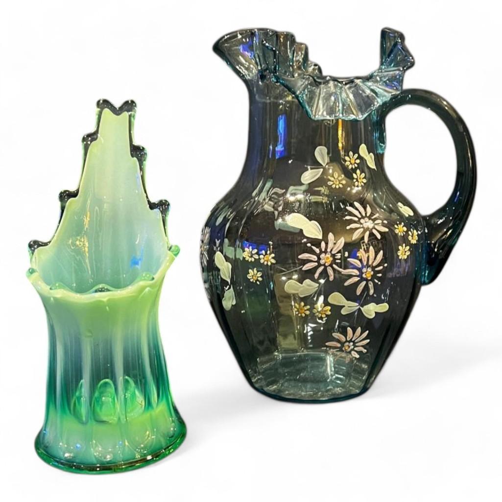 Elegant Green Turquoise Candle Holder