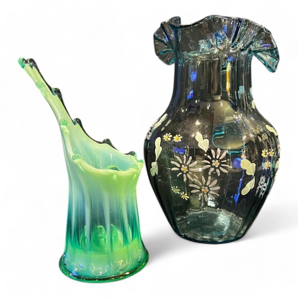 Elegant Green Turquoise Candle Holder