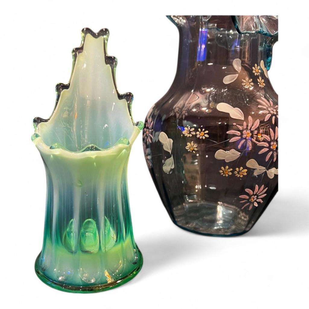 Elegant Green Turquoise Candle Holder