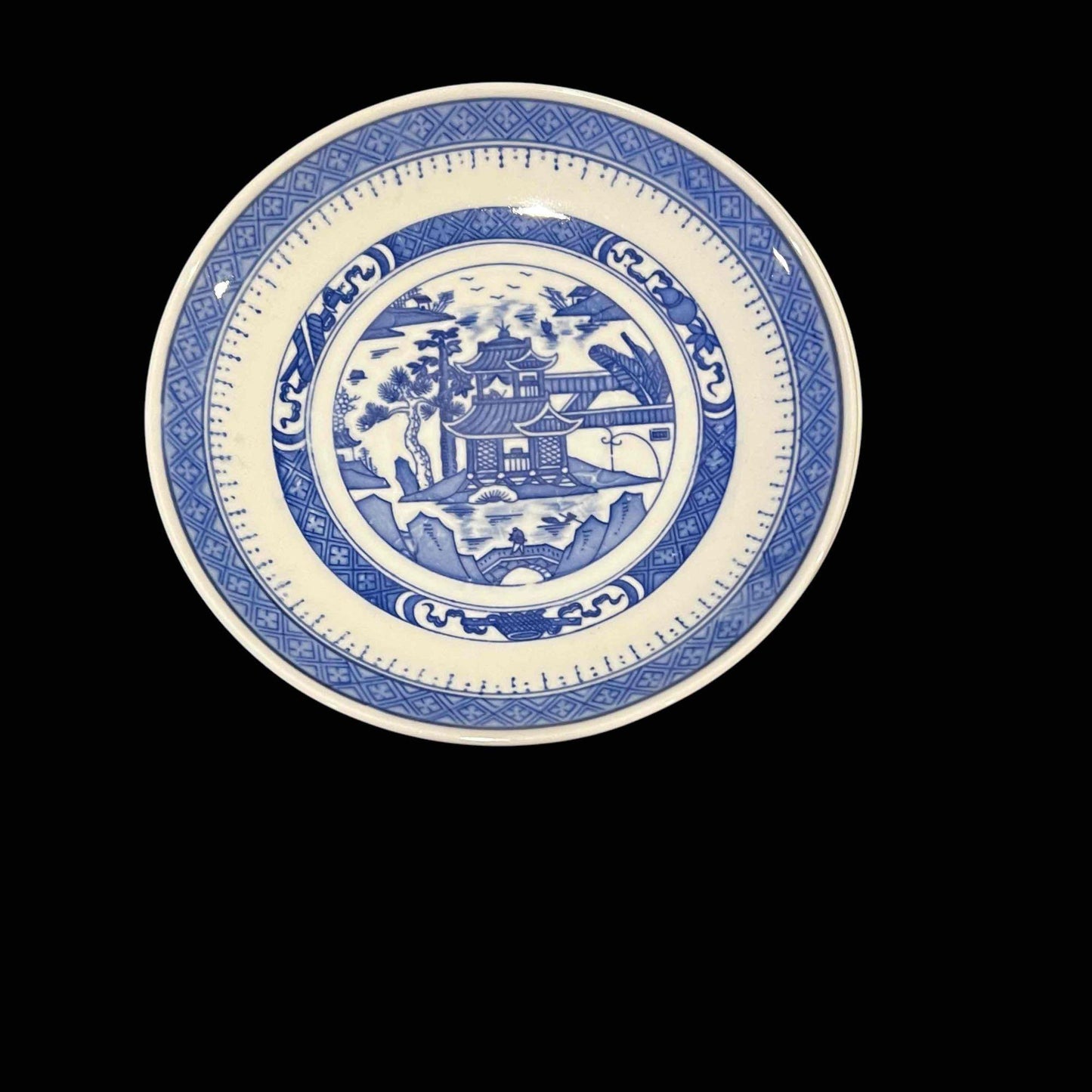 Canton Style Dessert and Appetizer Plates, Partial Set