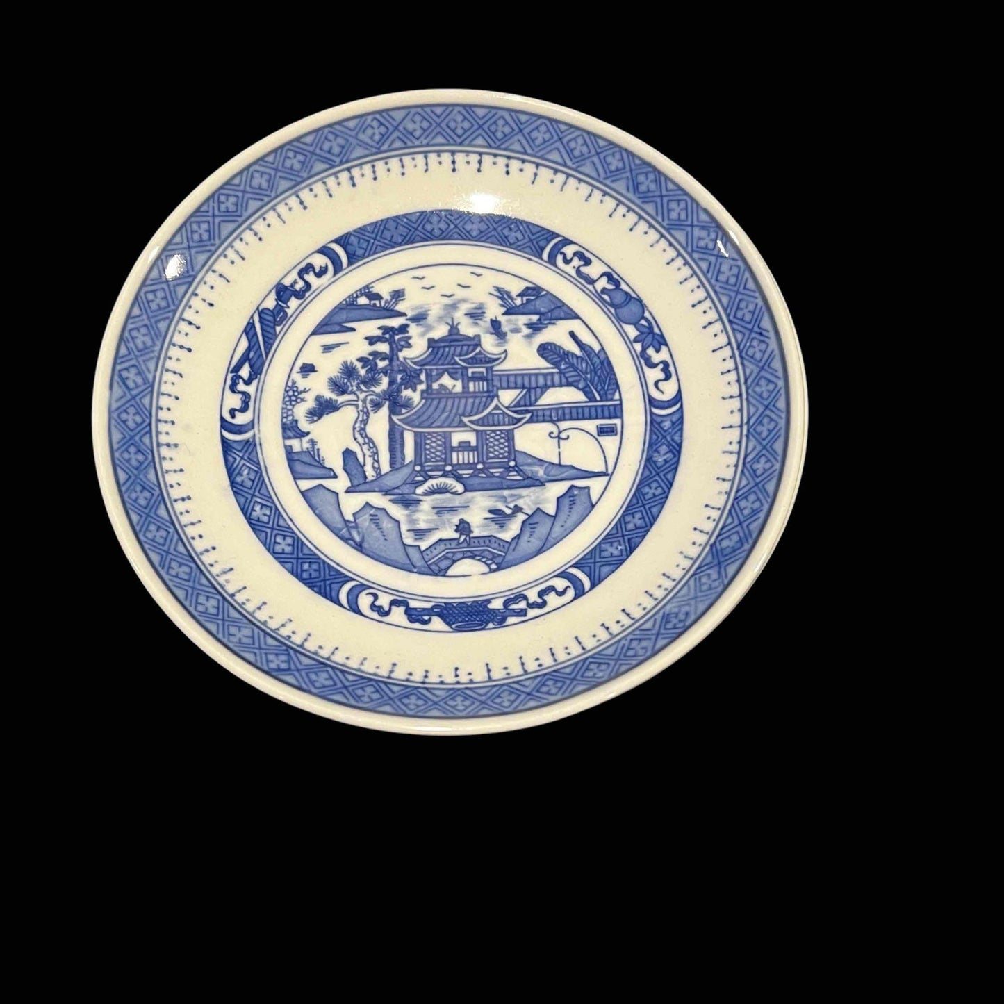 Canton Style Dessert and Appetizer Plates, Partial Set