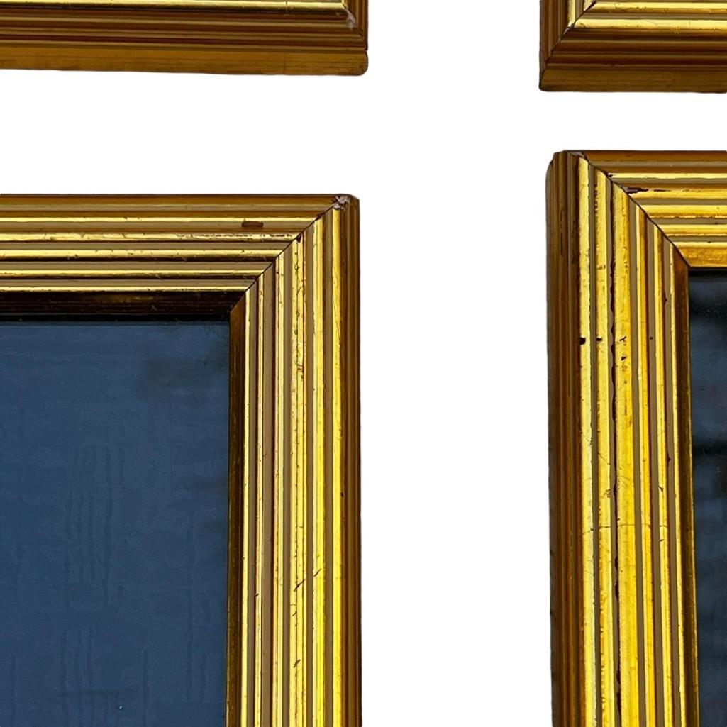 Henredon Architectural Prints, Set of 4, Framed Wall Art