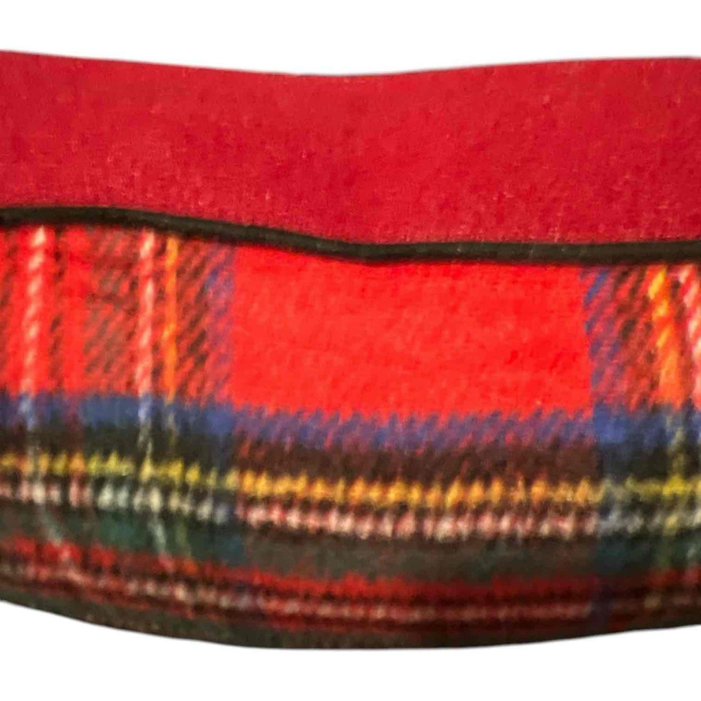 Charles Gellen Luxury Irish Wool Decorative Accent Pillow, Christmas Decorative Pillow
