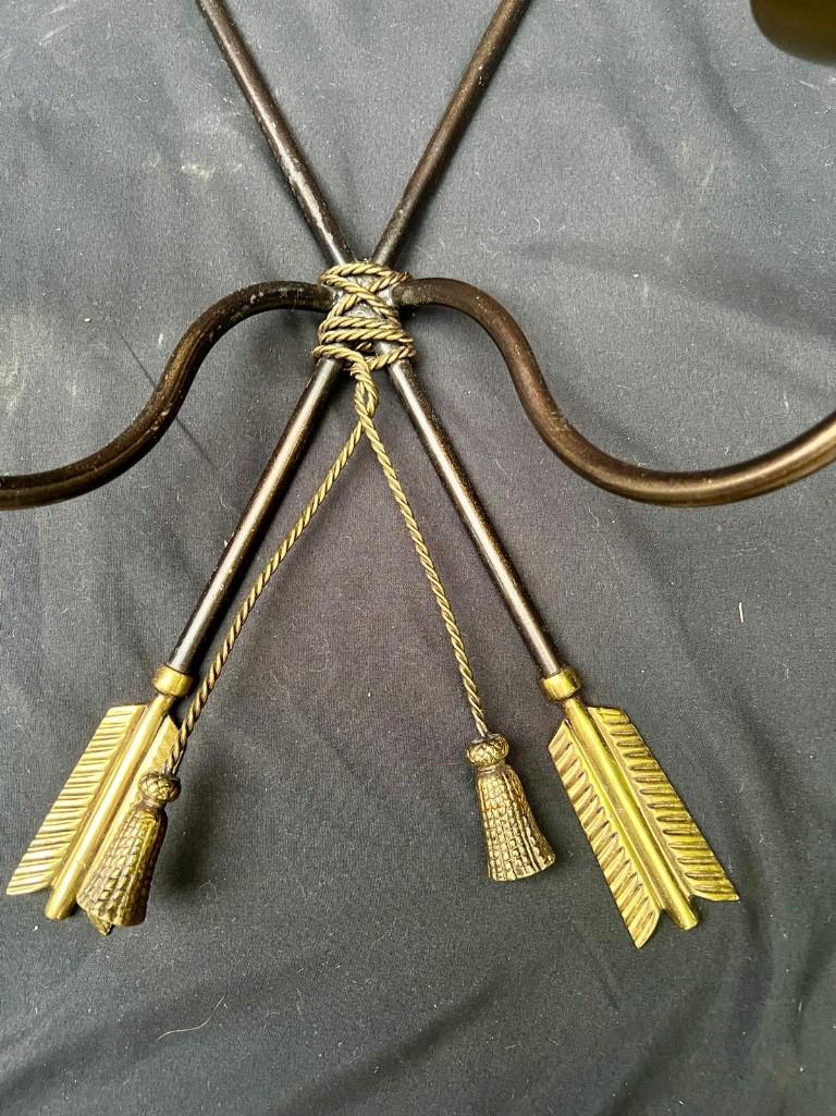 Pair of Bronze Arrows Sconce Wall Decor, Wall Candle Holder, Wall Lamps