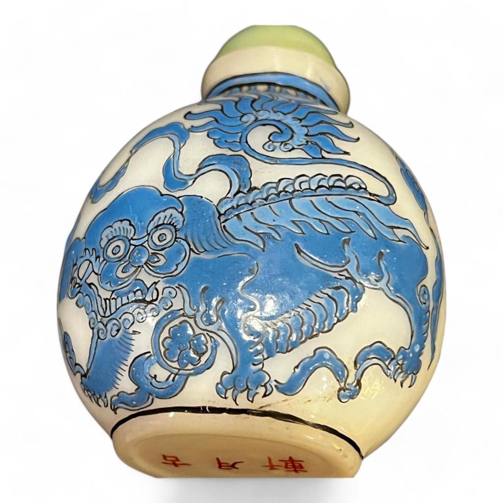 Fabulous Collection of 5 Snuff Bottles, Set of 5 Assorted Hand Made, Asian Antiques, Decor, Gift