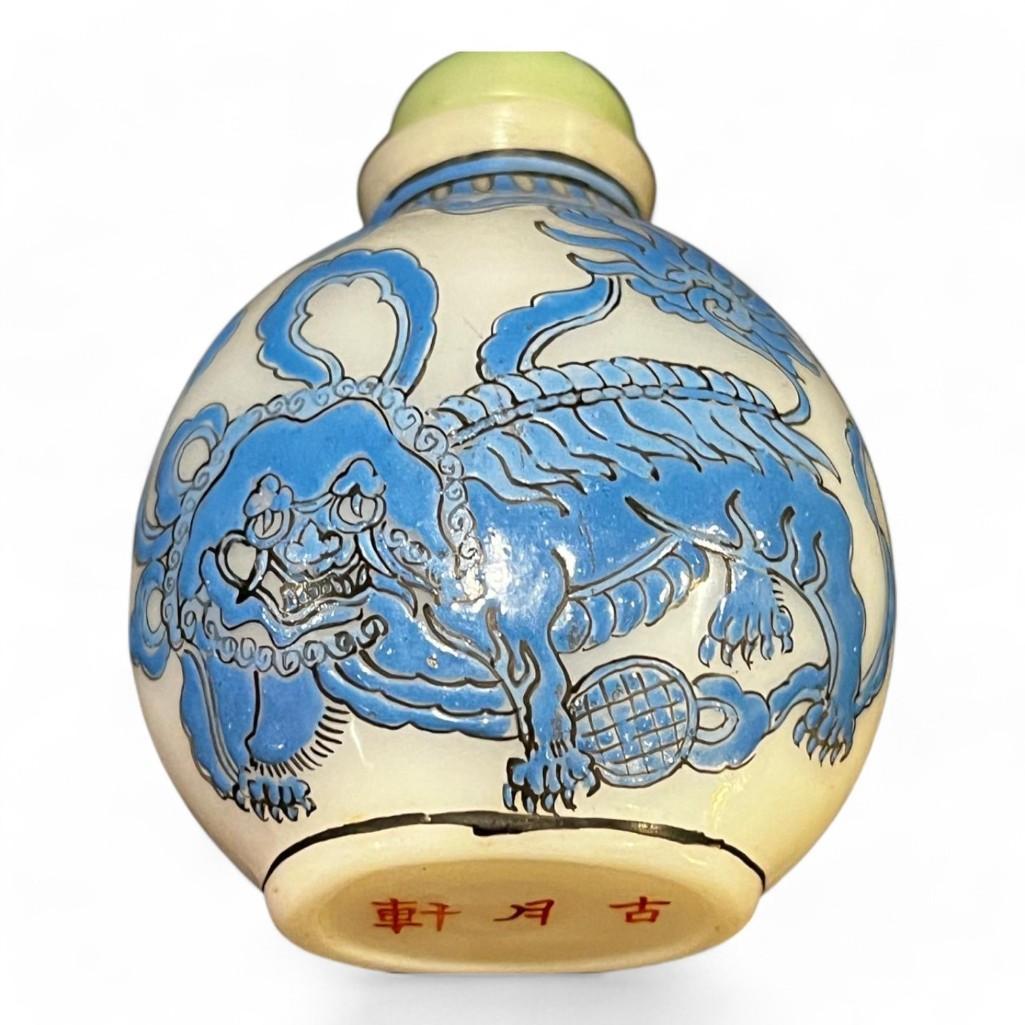 Fabulous Collection of 5 Snuff Bottles, Set of 5 Assorted Hand Made, Asian Antiques, Decor, Gift