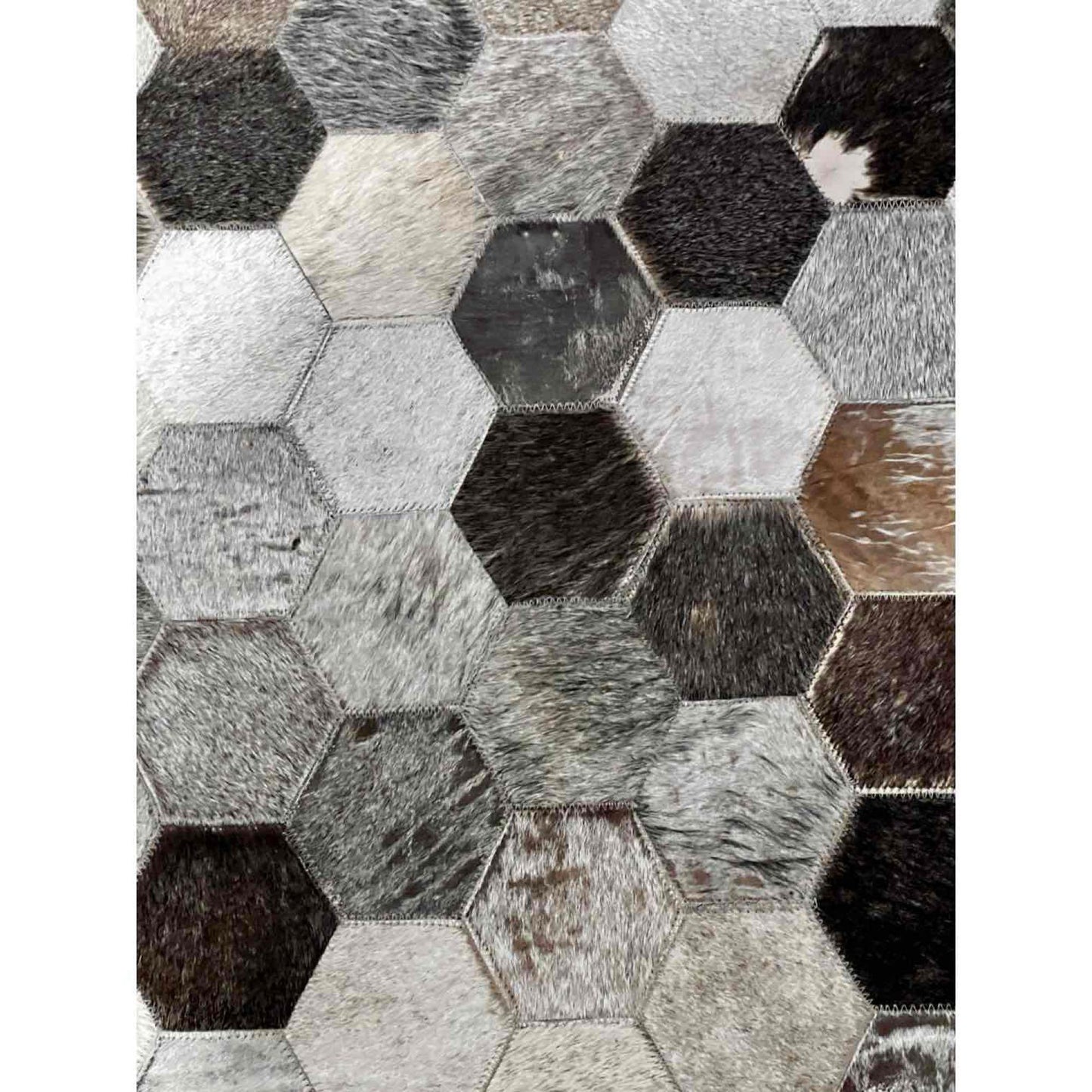 Fantastic Safavieh Genuine Cowhide Patchwork Leather Floor Runner, Decorative Rug