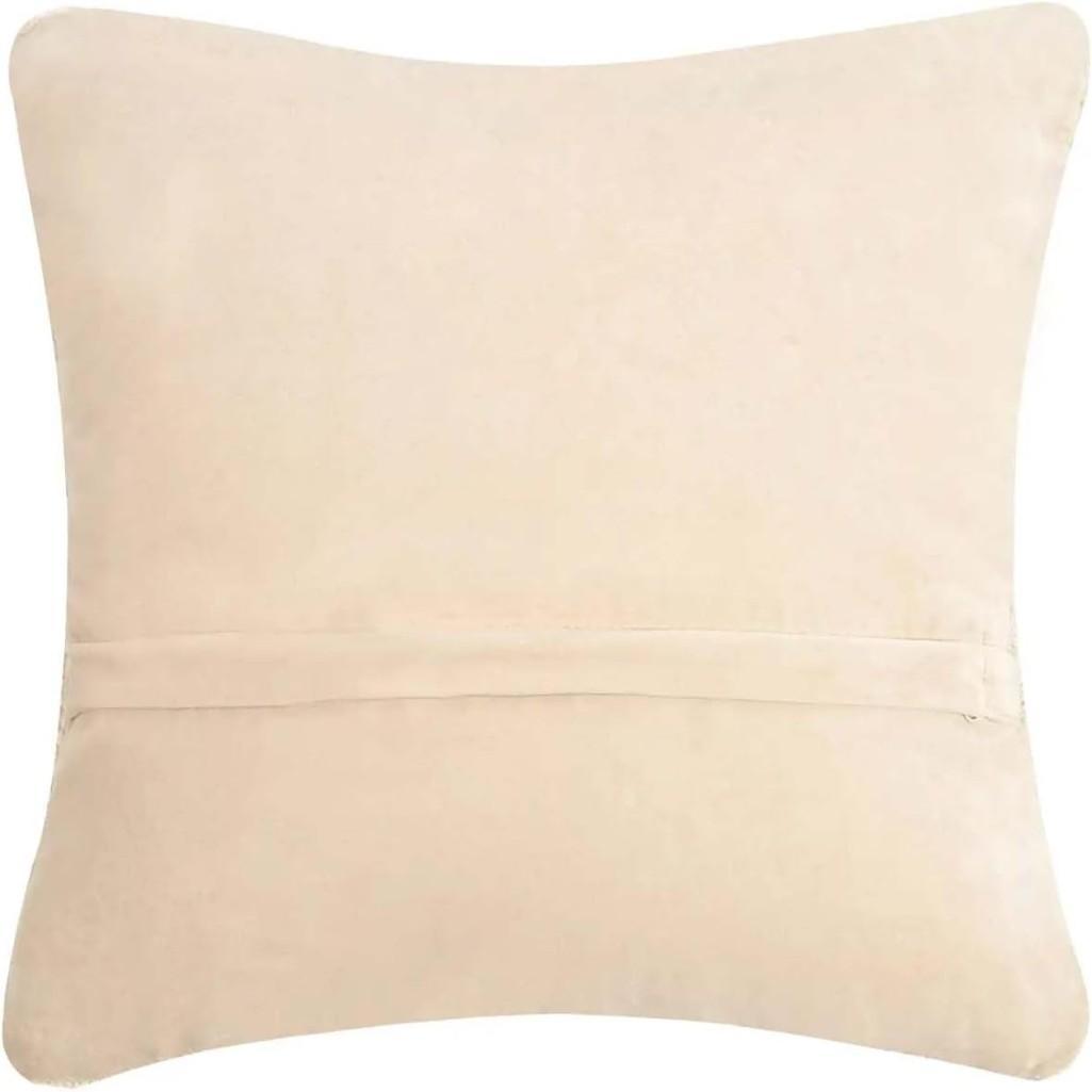 Wool Hook Decorative Accent Pillow Decor, Holiday Tree Motif, a Pair