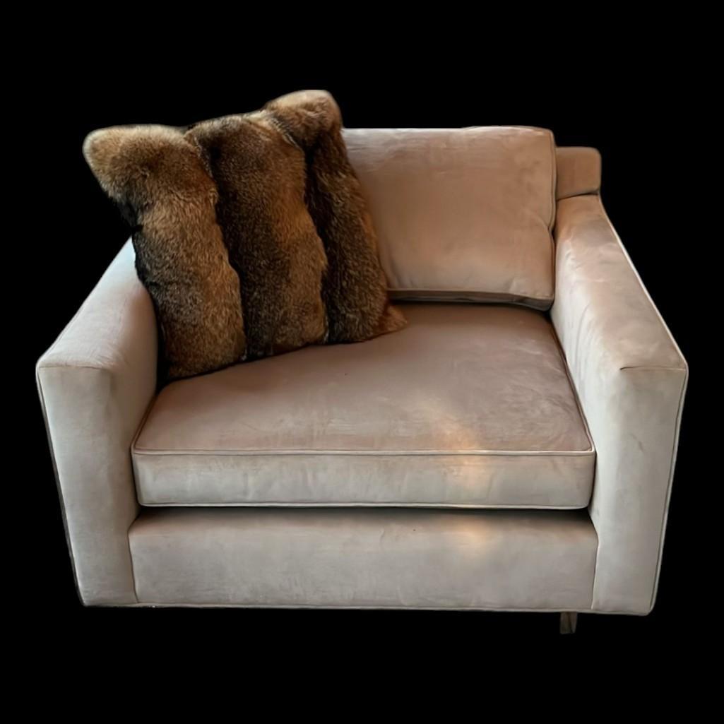 Faux Fur Decorative Accent Pillow