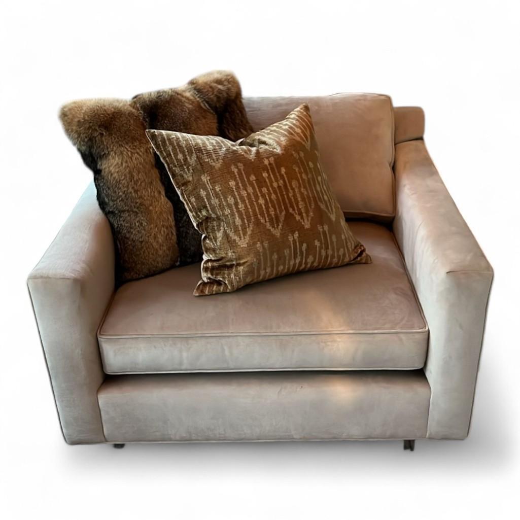 Faux Fur Decorative Accent Pillow