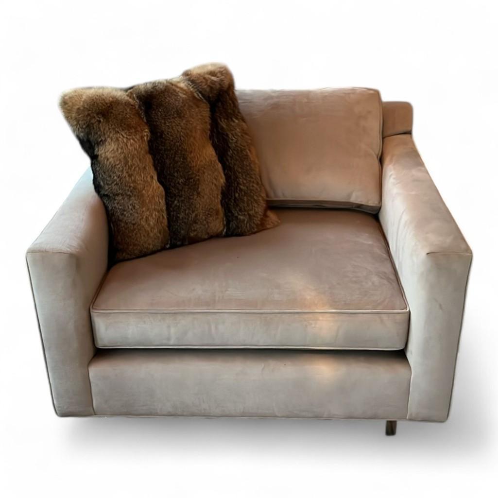 Faux Fur Decorative Accent Pillow