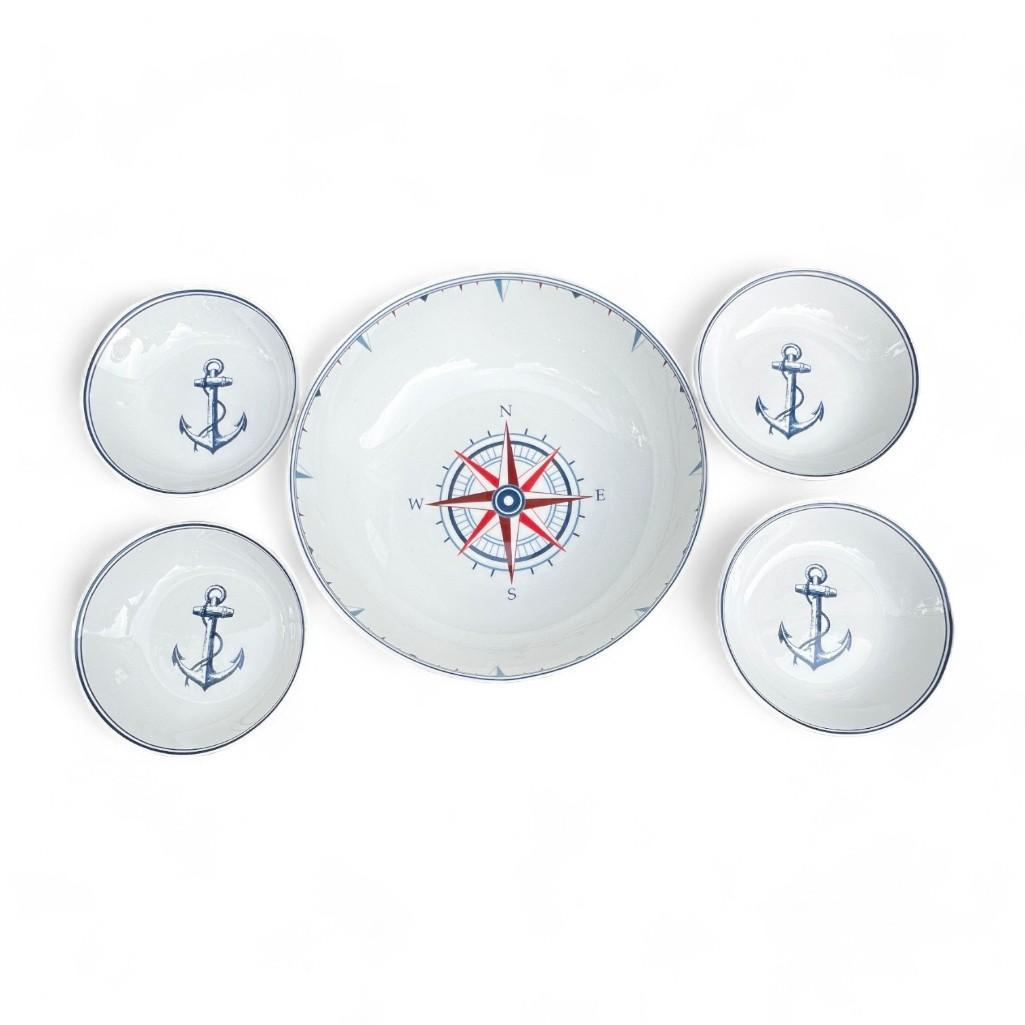 Limited Edition Williams Sonoma White Nautical Maritime