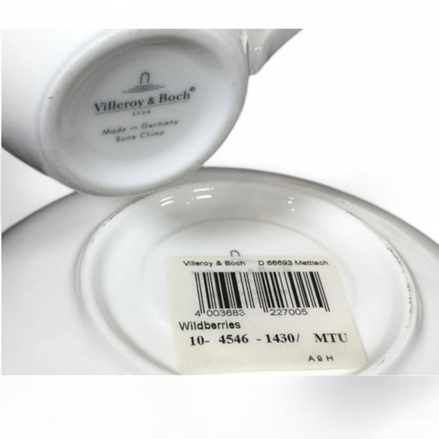 Villeroy & Boch Wildberries Demi Cup & Saucer Set (4-Piece)