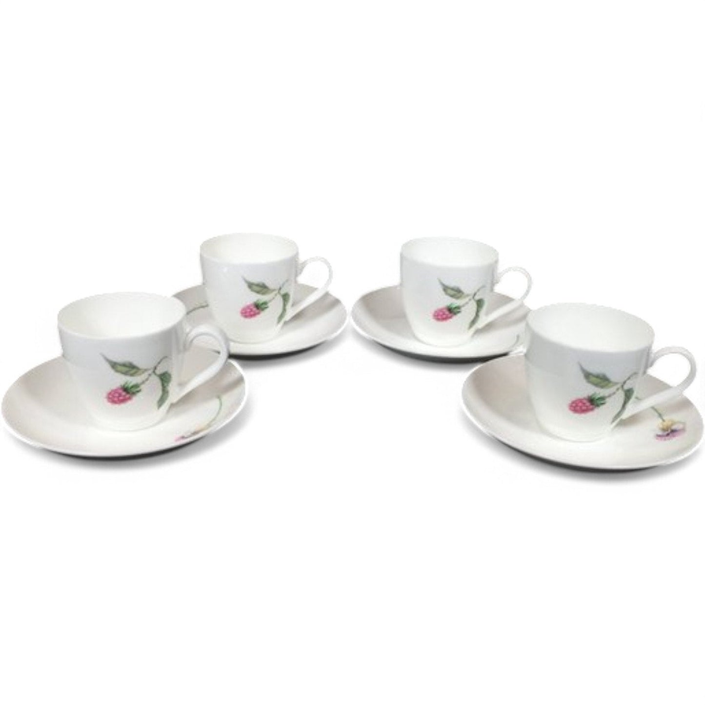 Villeroy & Boch Wildberries Demi Cup & Saucer Set (4-Piece)