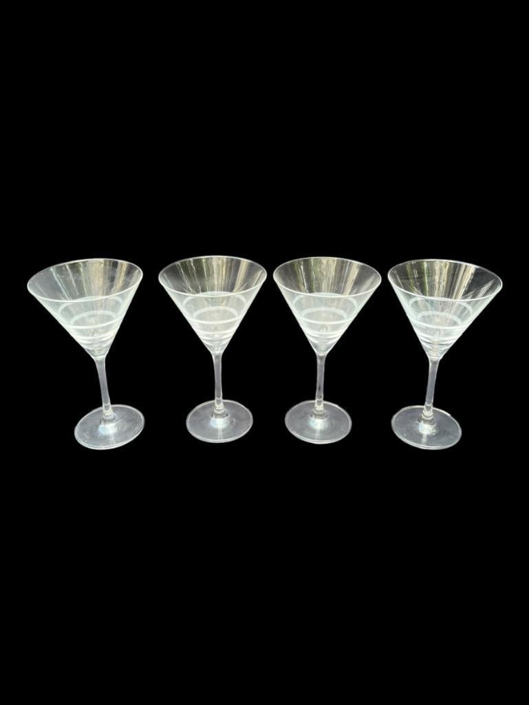 Williams Sonoma Martini Glasses - Set of 4 - Cocktail Glass
