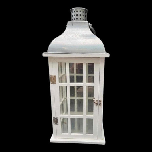 Decorative White Lantern