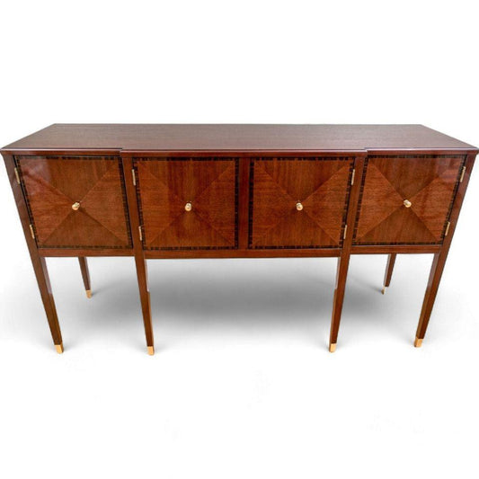 Elegant Councill Sideboard with Inlaid Mahogany