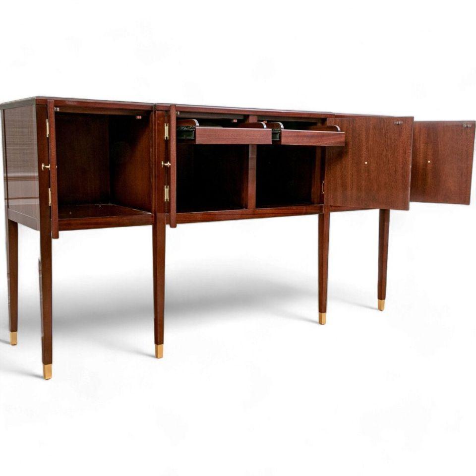 Elegant Councill Sideboard with Inlaid Mahogany