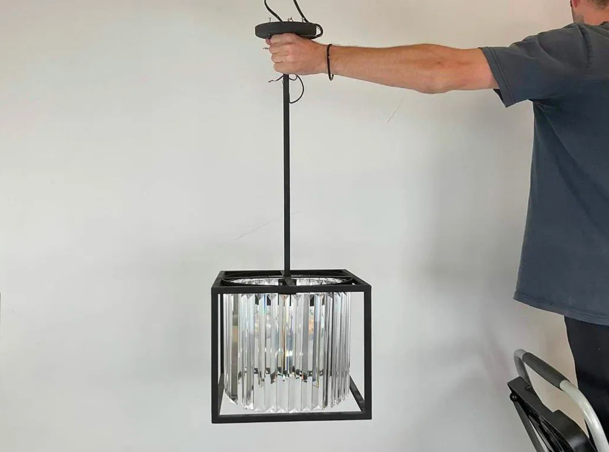 Hinkley Giada Crystal Pendant Chandelier – 1 of 3 Available