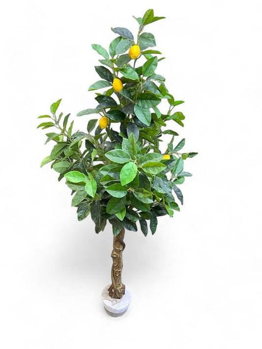 Artificial Faux Lemon Tree Realistic Designer